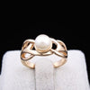 High Quality Pearls Knot Finger Ring