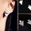 Women Punk Triangle Stud Earrings