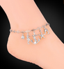 Sea Shell Dolphain Personalized Anklets