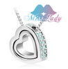 Austrian Crystal Jewelry Brand Design Heart Necklace