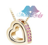 Austrian Crystal Jewelry Brand Design Heart Necklace